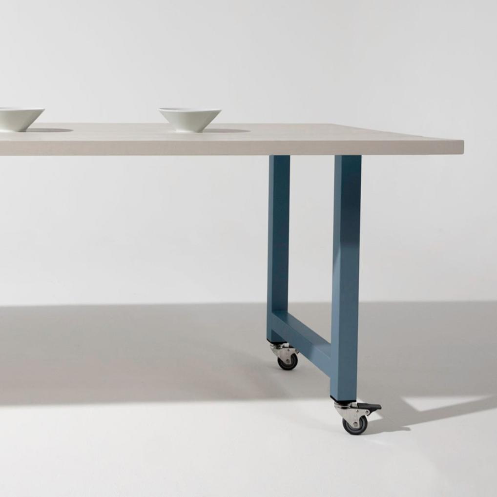 The Modern Rustic Mobile Dining Table 