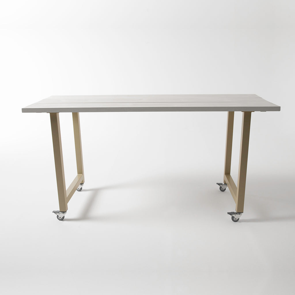 The Modern Rustic Mobile Island in Sand Yellow